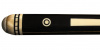 Бильярдный кий для русского бильярда Поповский двухсоставной Классика - эбен, лимонник, граб